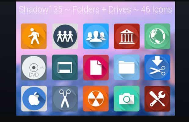 Shadow 135 Icons