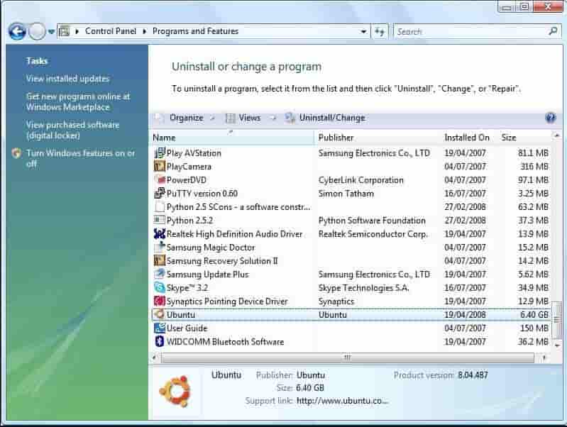 Wubi Ubuntu Emulator for Windows